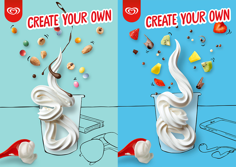 Reclamefotografie Ola softijs