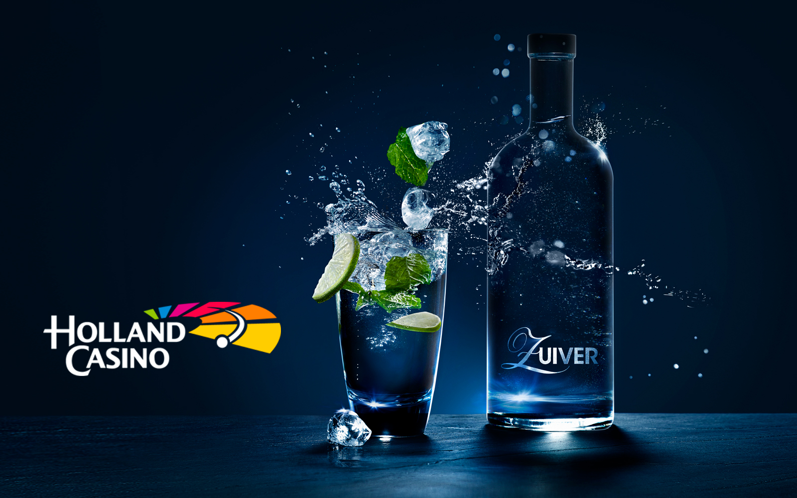 Reclamefotografie splashfotografie water en limoen