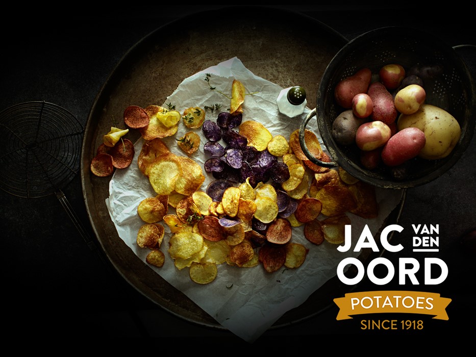 Reclamefotografie chips van aardappels Jac van den Oord 