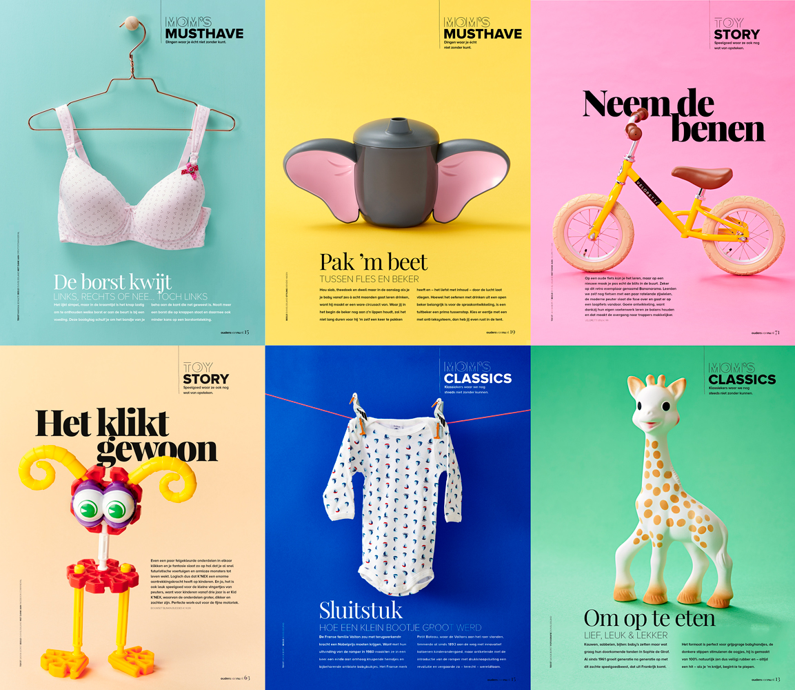 Reclamefotografie musthave producten voor moeders