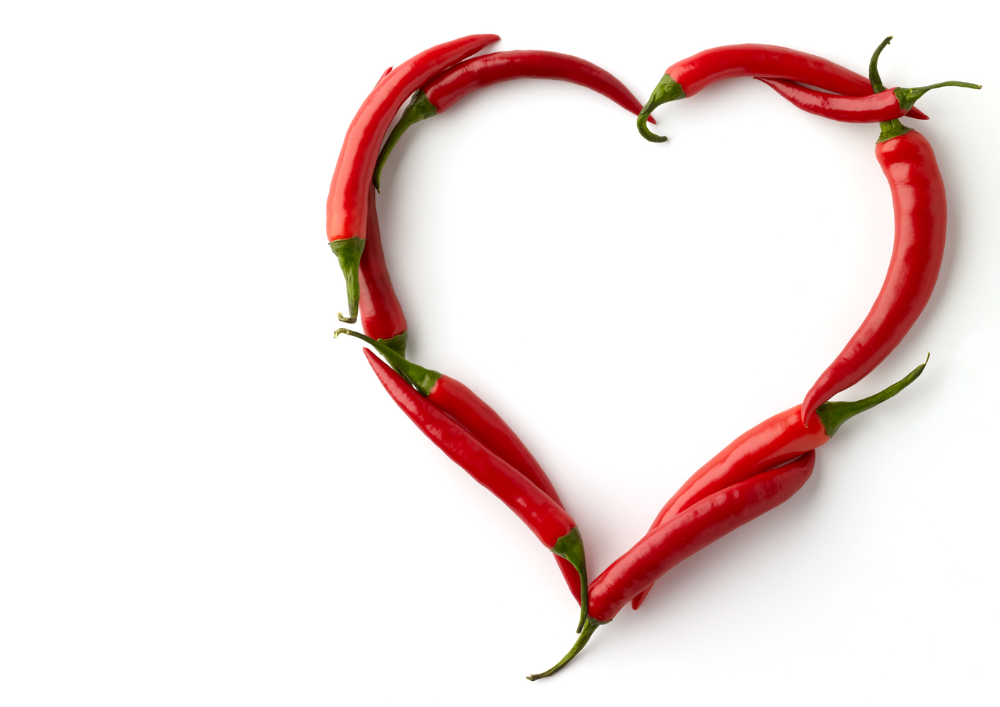 Reclamefotografie hart van pepers 