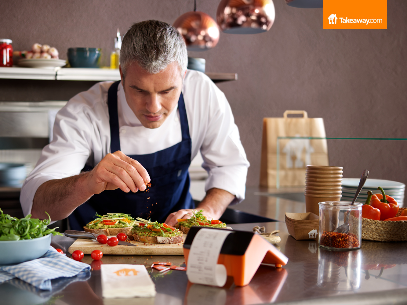 Reclamefotografie Takeaway verse bereiding