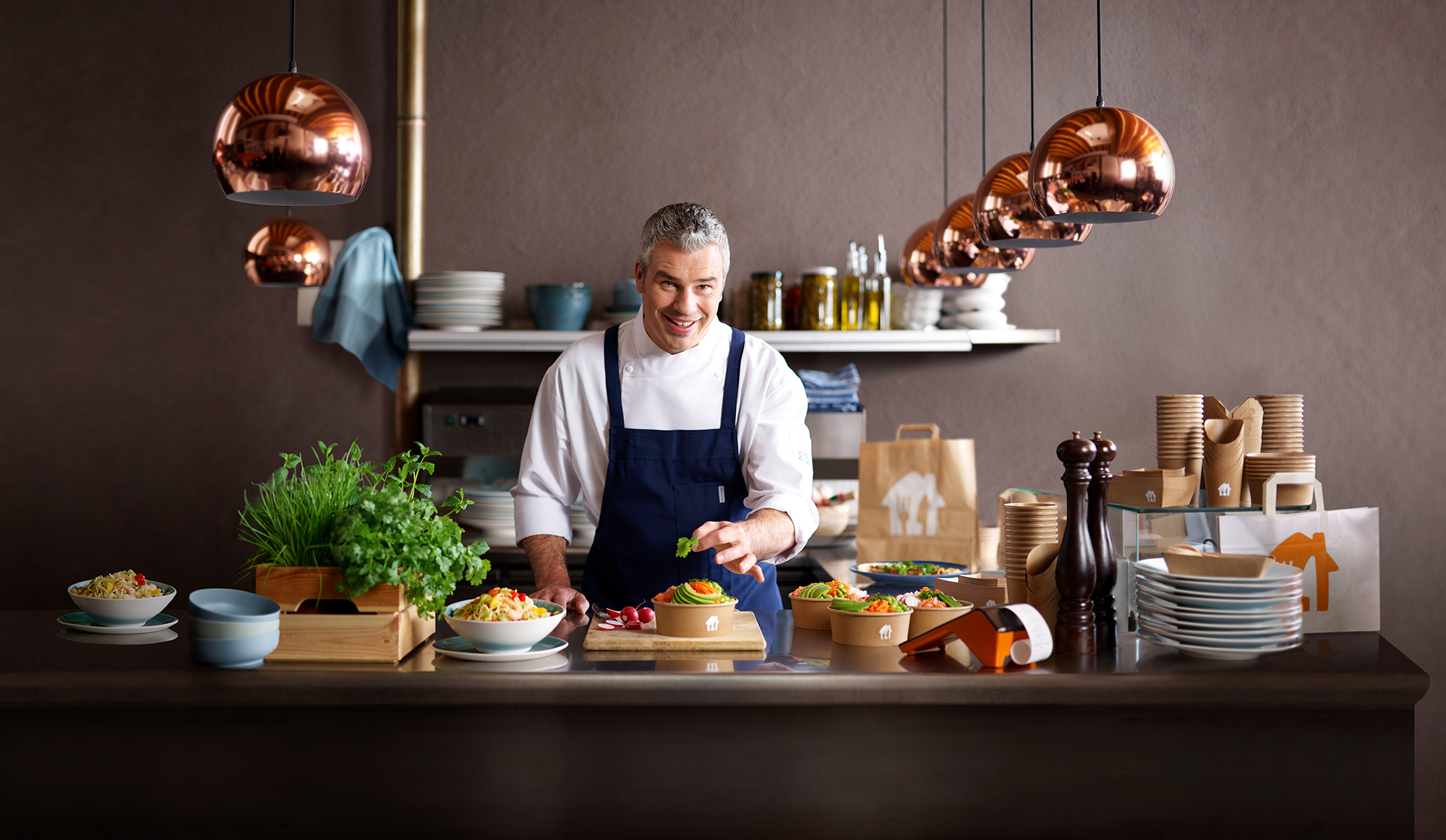 Food fotografie Take Away met chef Duivelseiland